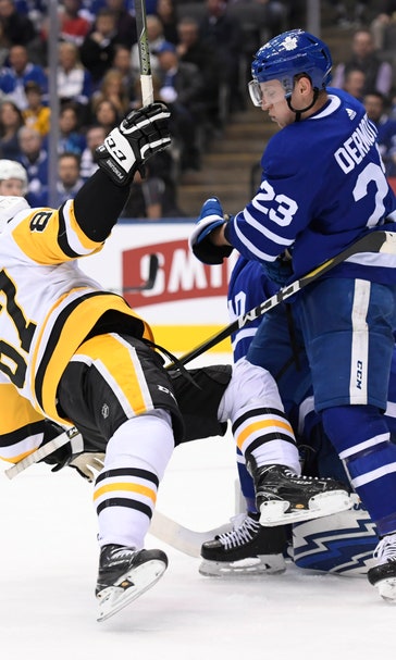 Hyman, Sparks lift Maple Leafs over Penguins 3-2